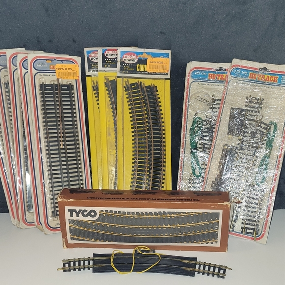 Other - Make an offer; Let's negotiate. 60 piece  mixed lot of train tracks/accessories.